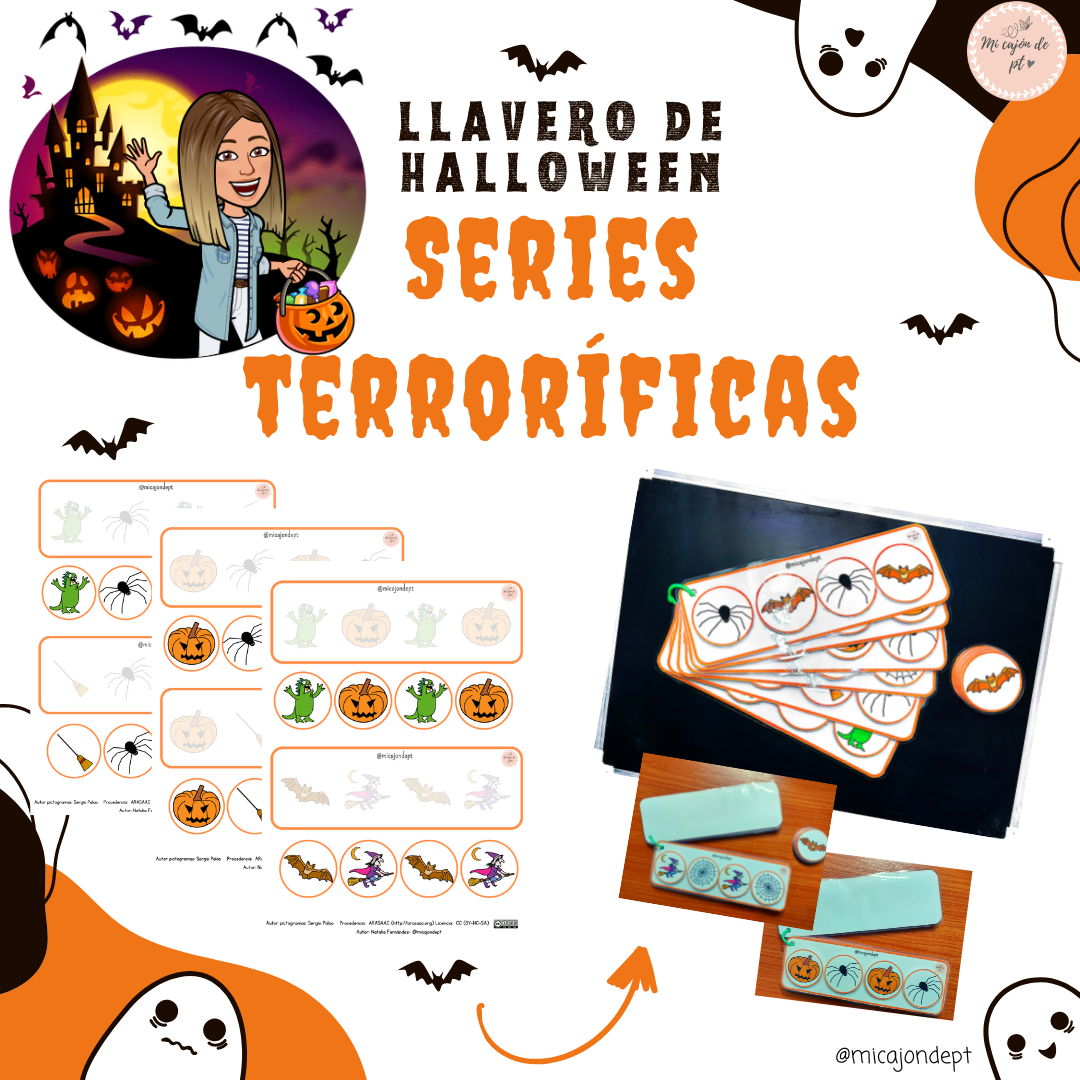 Material TEACCH: Series de Halloween